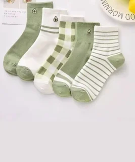 نیمساق زنانه طرح آواکادو🥑